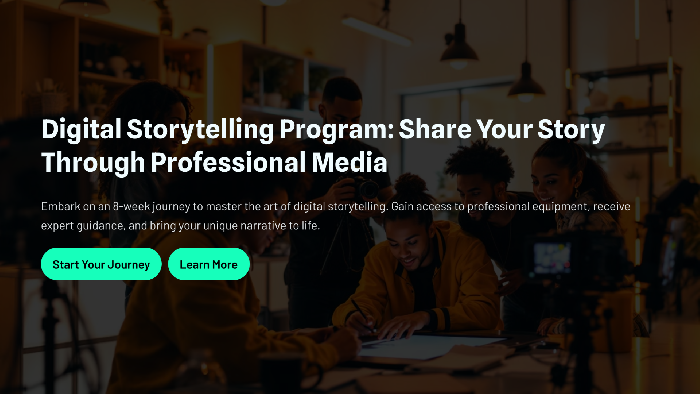 Digital Storytelling & Content Creation | Emerald Welcome Centre
